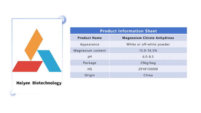 Magnesium Citrate Anhydrous - Image 2