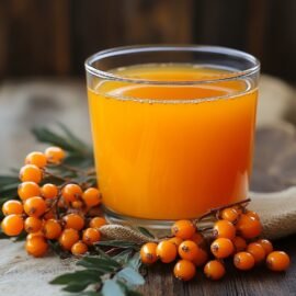 Sea Buckthorn Juice/100% Pure Sea Buckthorn Juice/High Vitamin C/Antioxidant-Rich/Digestive Aid/Heart-Healthy Sea Buckthorn Juice