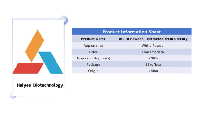 Inulin Powder-Extracted from Chicory/Prebiotic - Rich Inulin Powder from Chicory/Fine - Granulated Inulin Powder from Chicory - Image 3